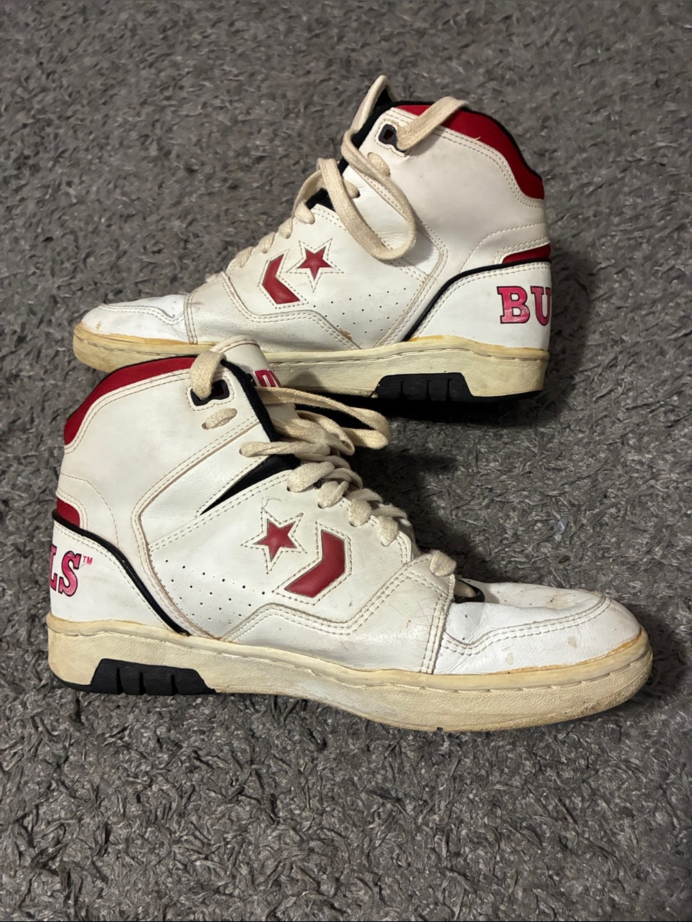 Vintage 80s converse Chicago bulls - Picture 2 of 8